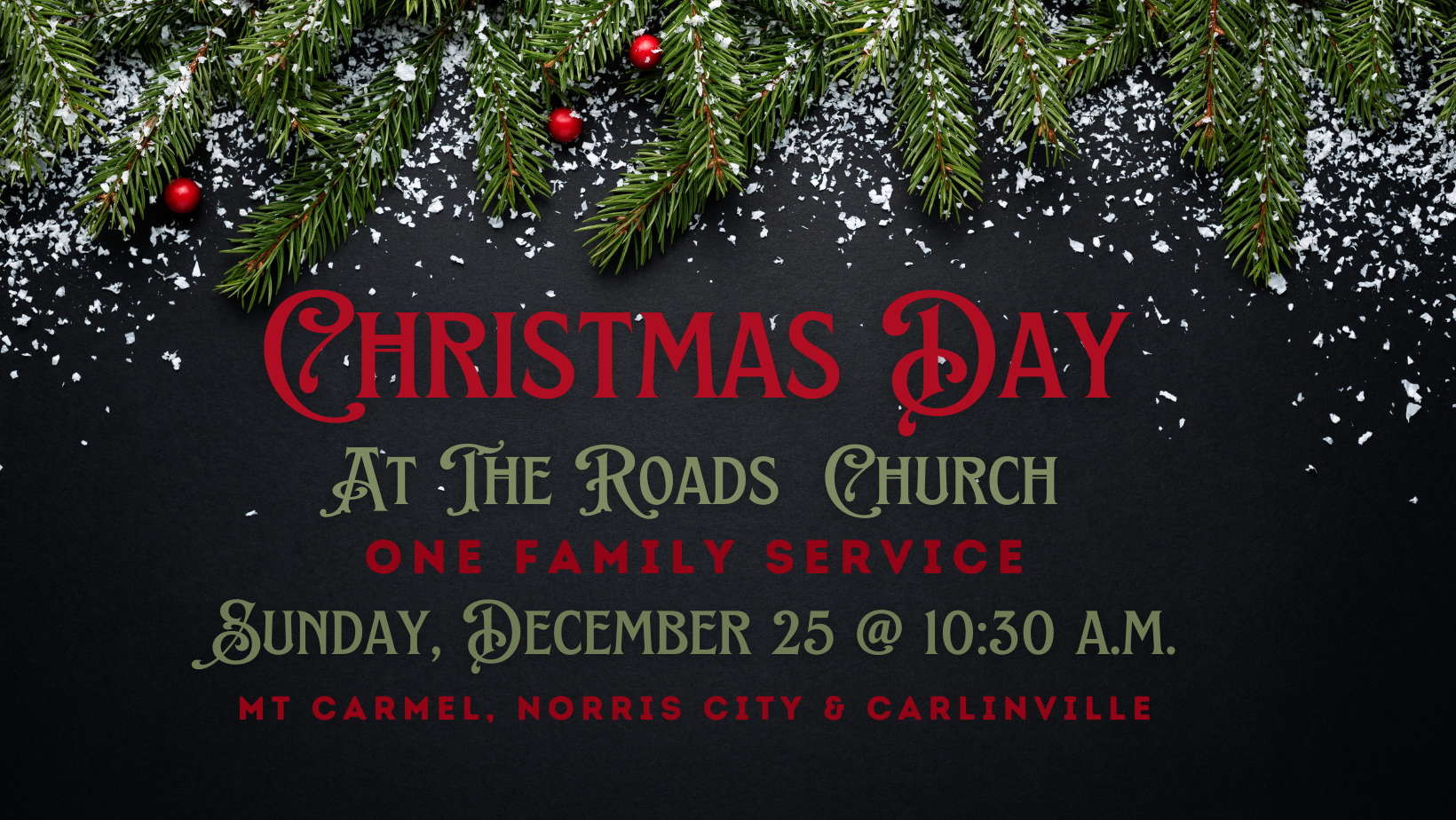 CHRISTMAS DAY AT THE ROADS CHURCH (1)